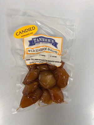 Smoked Candied Scallops