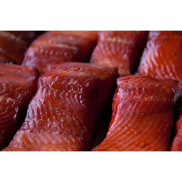 Buy Smoked Alaskan King Salmon Belly